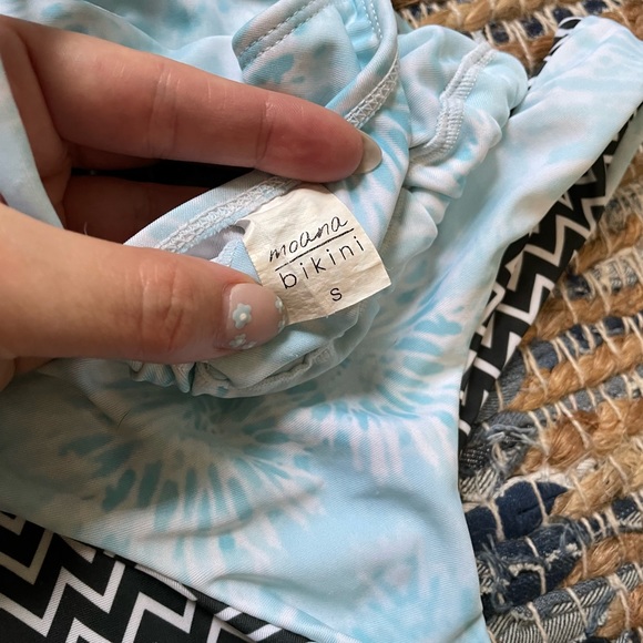 Moana Bikini with Reversible Bottom. Gently Used. Size Small. - Picture 2 of 2